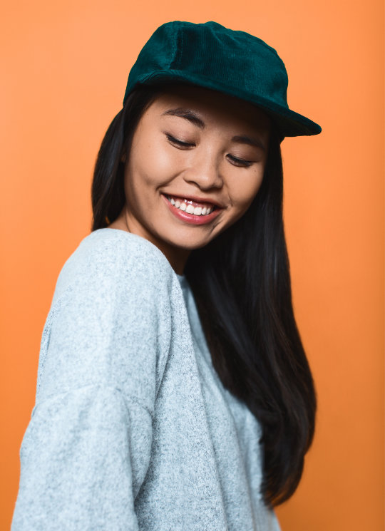 Girl smiling Bloc Dispensary About us